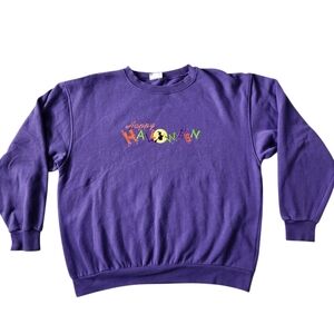 Vintage Endless Designs Halloween Embroidered Sweatshirt